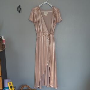 bhldn remy satin charmeuse dress Anthropologie BHLDN Remy Satin Charmeuse Maxi Gown Womens Size 26W NWT $248